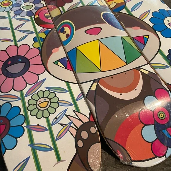 *NWT* Takashi Murakami × ComplexCon Eden
Skateboard Deck (Set of 3) *Deadstock* - Picture 7 of 13